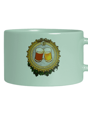 Pivný horoskop: Blíženec hrnček makronka Mint Macaron