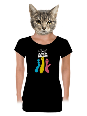 dámske tričko s lemom