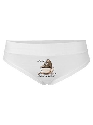 V presse dámske nohavičky White