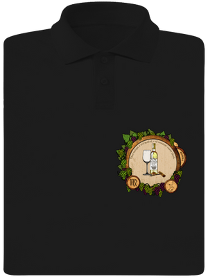 Vínny horoskop: Panna pánska polokošeľa Black