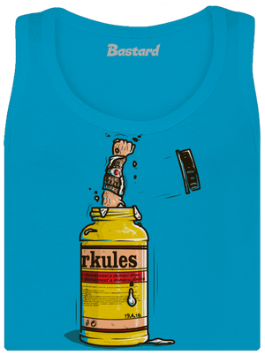 Herkules dámske tielko klasické Blue Atol