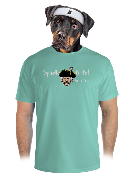 Spadlo ti to pánske športové tričko Mint Mal