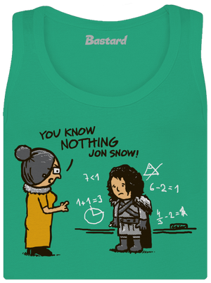 You Know Nothing dámske tielko klasické Mint Mal