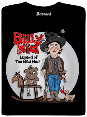 Billy The Kid pánske tričko Black