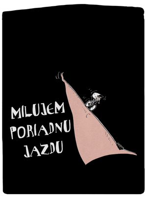 Milujem jazdu dámska mikina na zips Black