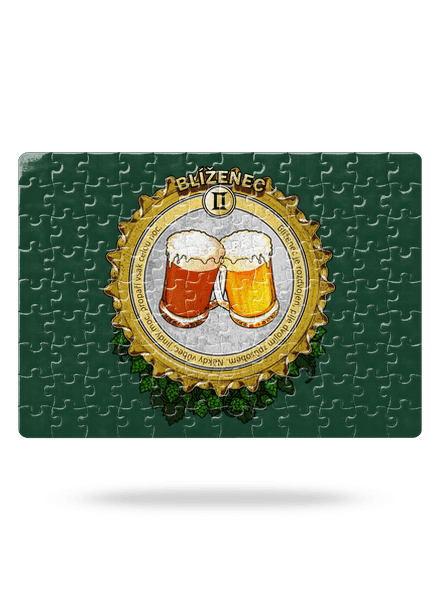 Pivný horoskop: Blíženec puzzle White
