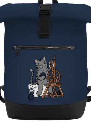 Mačka pradie batoh French Navy