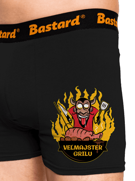 Veľmajster grilu boxerky Black
