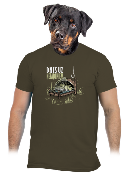 Dnes už nezaberiem pánske tričko Urban Khaki