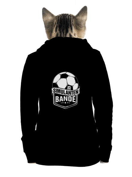 Simulanten bande dámska mikina na zips Black