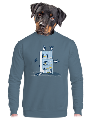 unisex mikina bez kapucne