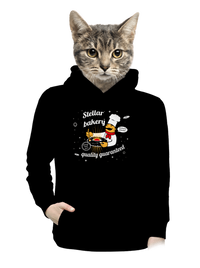 dámska mikina klokanka