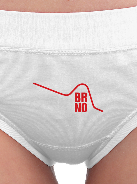 Brno dámske nohavičky White