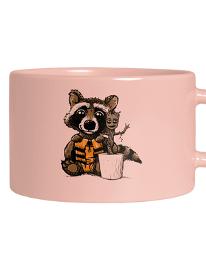 Strážcovia galaxie hrnček makronka Pink Macaron