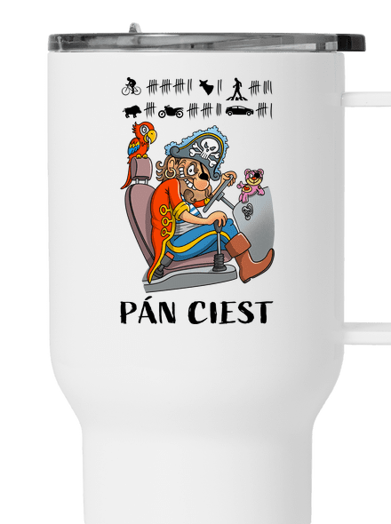 Pán ciest termohrnček White
