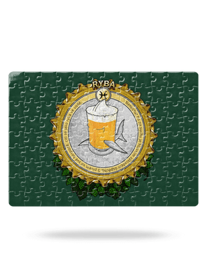 Pivný horoskop: Ryba puzzle White