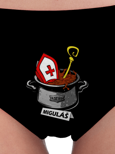 Miguláš dámske nohavičky Black