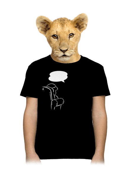 Alergény u psychológa detské tričko Black