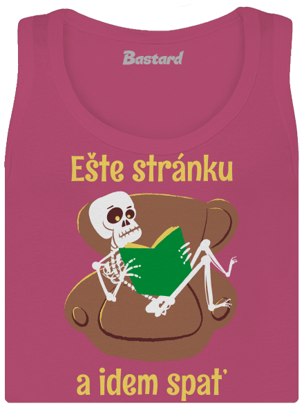 Ešte stránku dámske tielko klasické Magenta