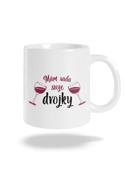 Dvojky klasický hrnček White