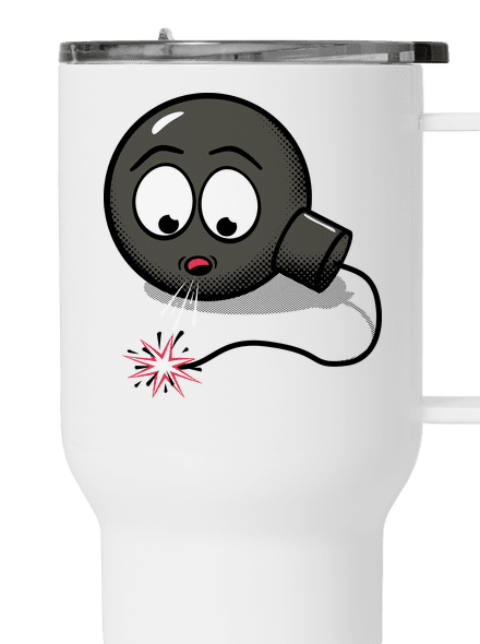 Bomba termohrnček White