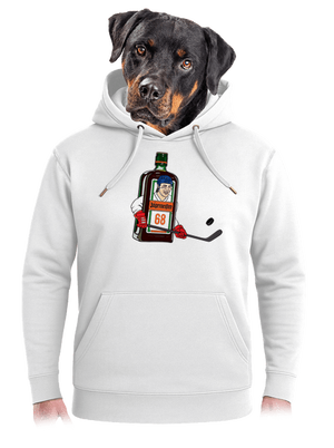 Jágrmeister unisex mikina premium Snowwhite