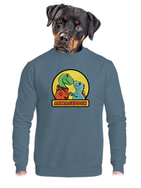 unisex mikina bez kapucne