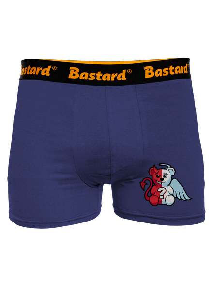 Anjel vs. diabol boxerky Blue Navy