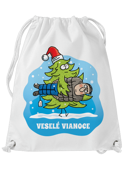 Veselé Vianoce vak White