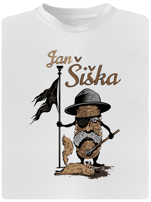 Jan Šiška detské športové tričko White