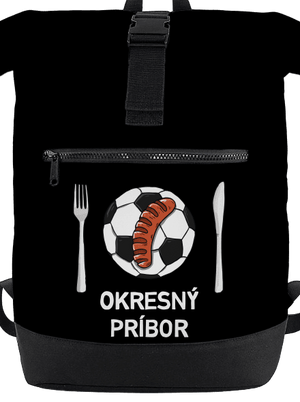 Okresný príbor batoh Black