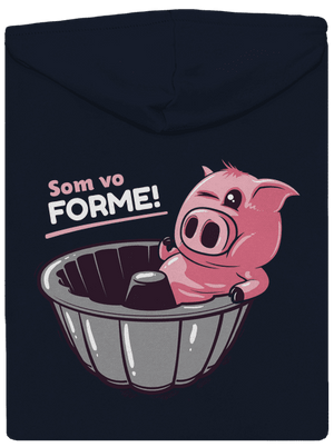 Vo forme dámska mikina na zips Navy Mal