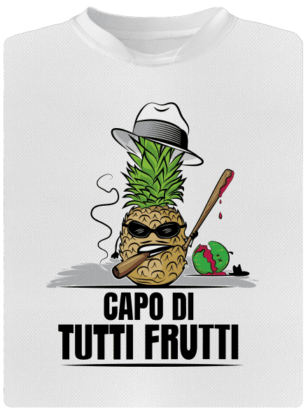 Tutti Frutti pánske športové tričko White
