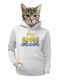 dámska mikina klokanka