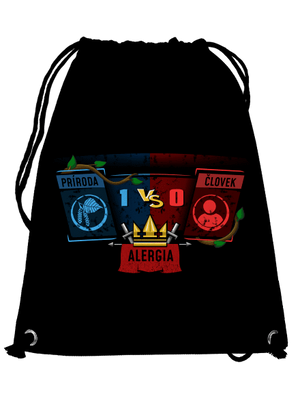 Príroda vs. človek vak Black