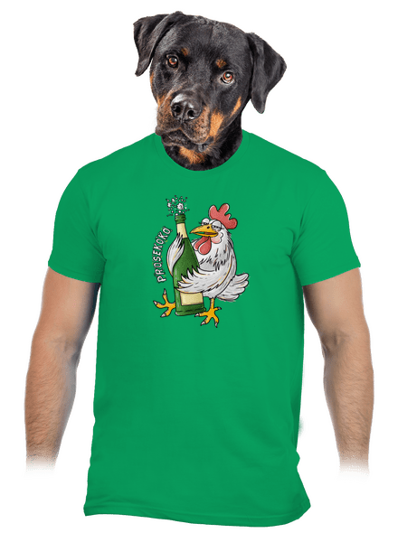 Prosekoko pánske tričko Kelly Green