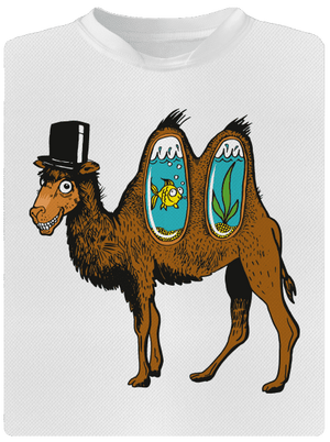 Ťavie tajomstvo detské športové tričko White