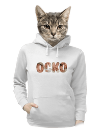 dámska mikina klokanka