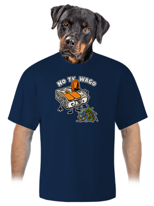 Wago svorka unisex tričko oversized Midnight Blue