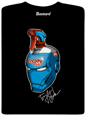 Čistič okien pánske tričko Black