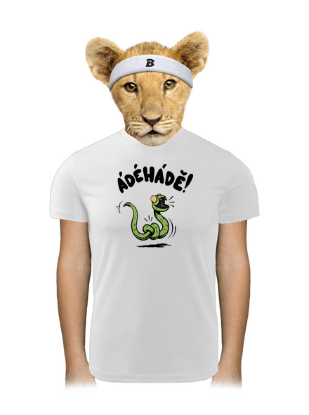 Ádéhádě detské športové tričko White