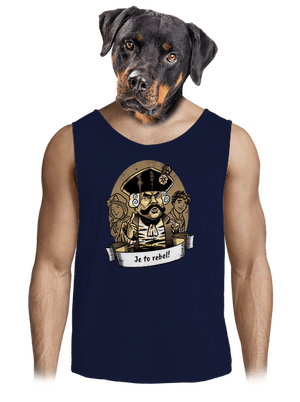 B14: S čerty nejsou žerty pánske tielko French Navy