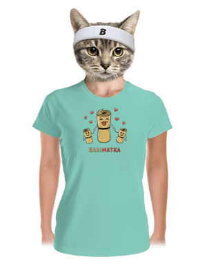 Karimatka dámske športové tričko Mint Mal