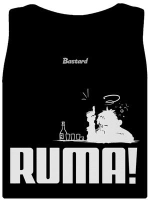 Ruma dámske tielko klasické Black