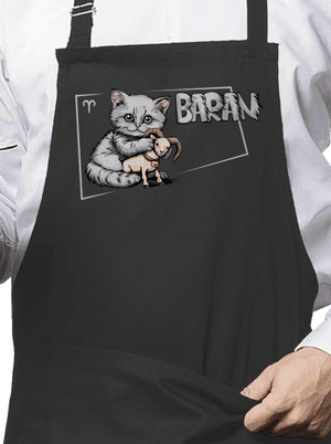 Mačací horoskop: Baran zástera Dark Grey