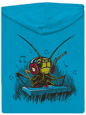 DJ Cvrček dámska mikina na zips Blue Atol