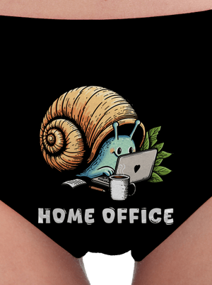 Slimákov home office dámske nohavičky Black