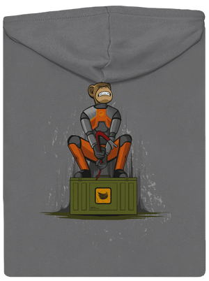 Ape-Life dámska mikina na zips Steel Gray