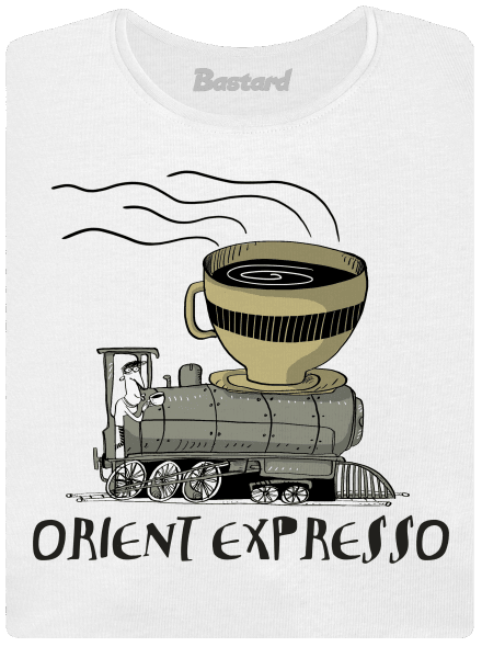 Orient expresso dámske tričko prémium White