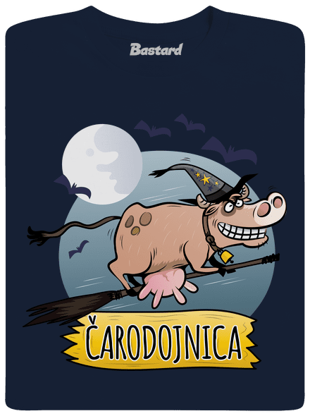 Čarodojnica pánske tričko Navy
